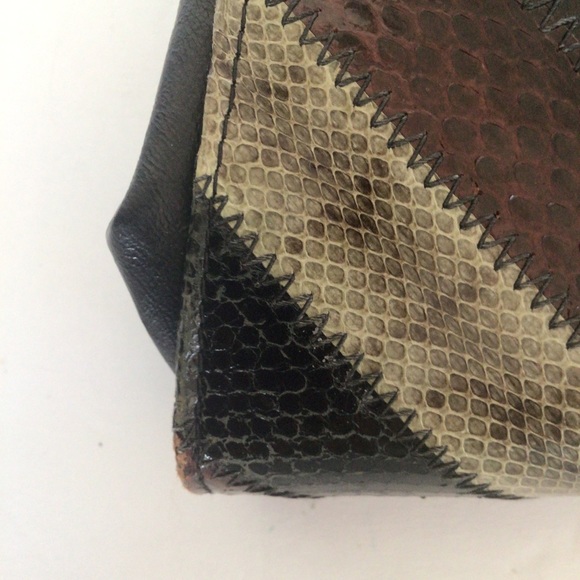 DIOR VINTAGE SNAKESKIN BAG - Picture 15 of 16